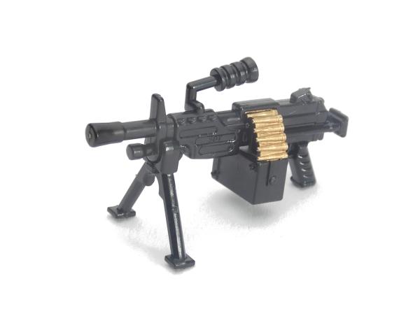 Minifig.Cat M249 LMG, kompatibel mit LEGO® Figuren (WW2)